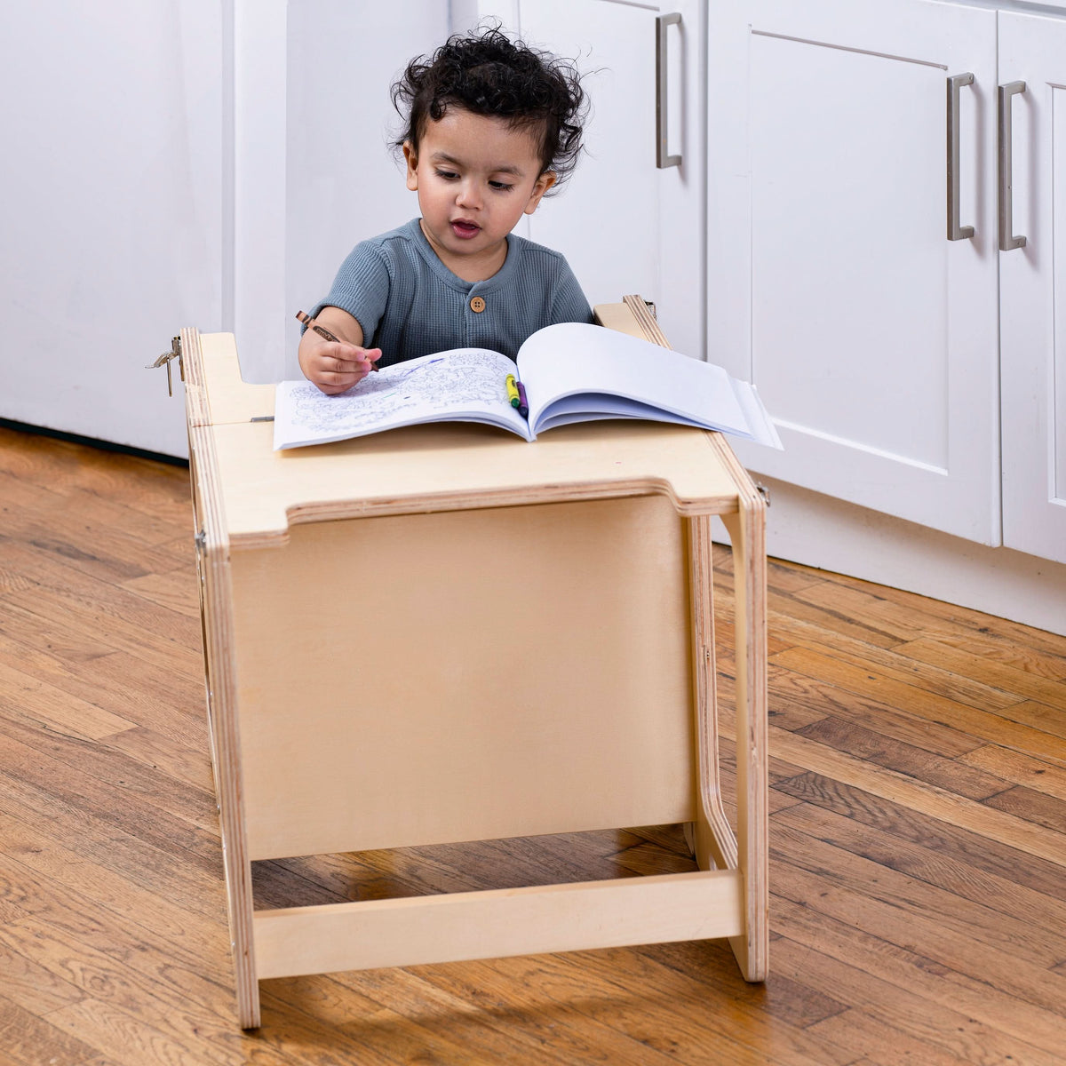 Date | 4-in-1 Kitchen Tower & Desk