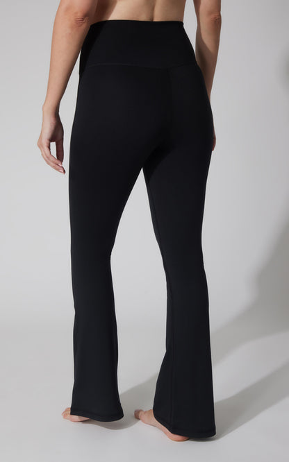 90 Degree by Reflex Lux Madison Crossover Waist 7/8 Flared Leg