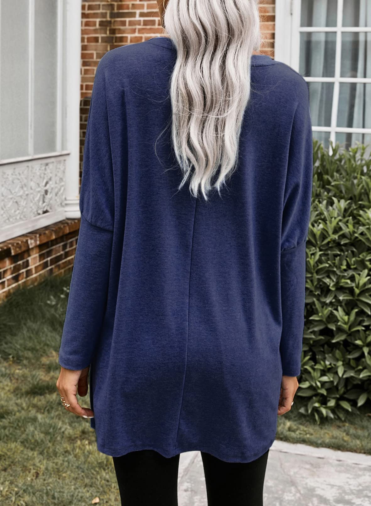 ✨Women's Casual Long Sleeve Lightweight T-Shirt Top with Pockets