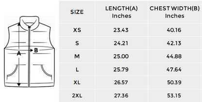Baha Ranch Life puffy vest Women's Padded Vest