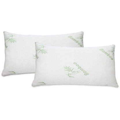 Bamboo Memory Foam Pillows (1- or 2-Pack)