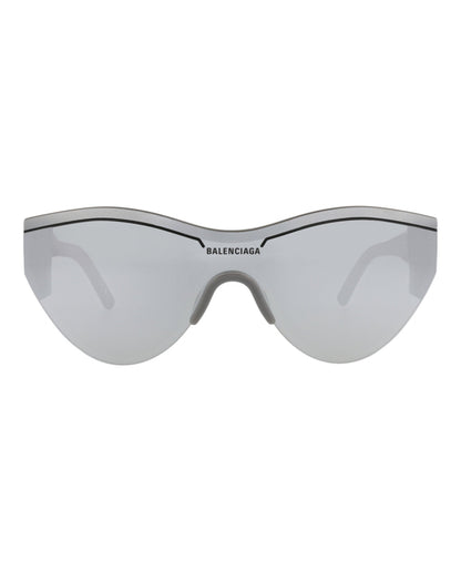 Balenciaga Shield-Frame Recycled Acetate Sunglasses