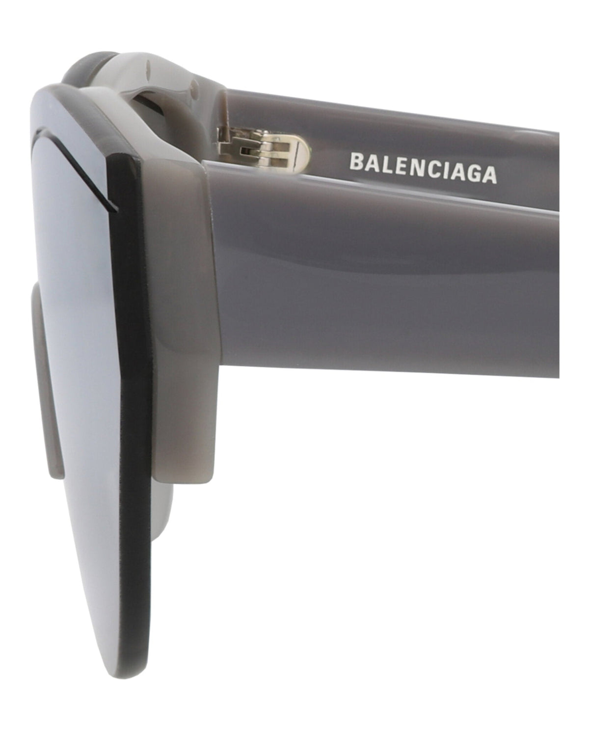 Balenciaga Shield-Frame Recycled Acetate Sunglasses