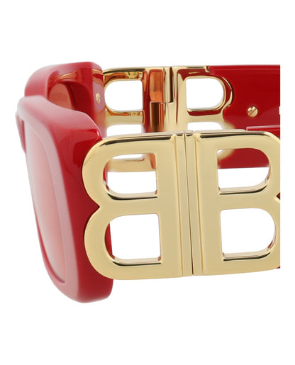 Balenciaga Square-Frame Acetate Sunglasses