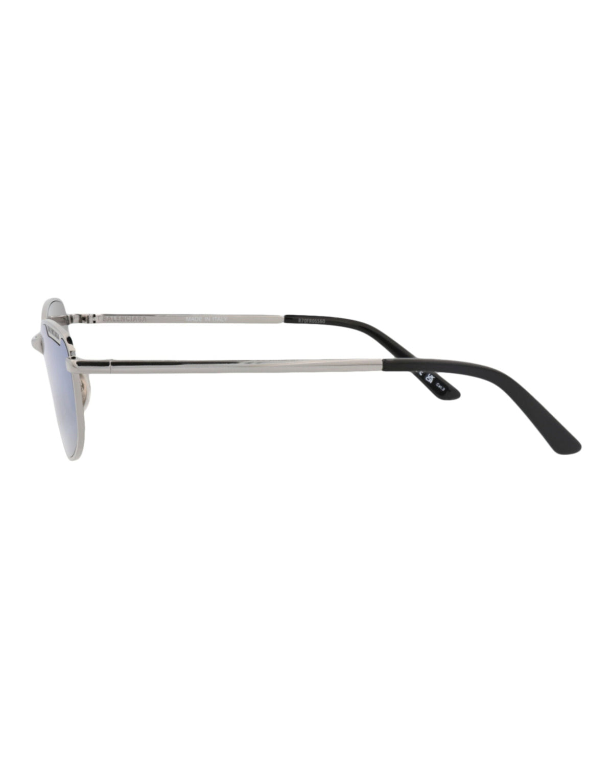 Balenciaga Square-Frame Metal Sunglasses