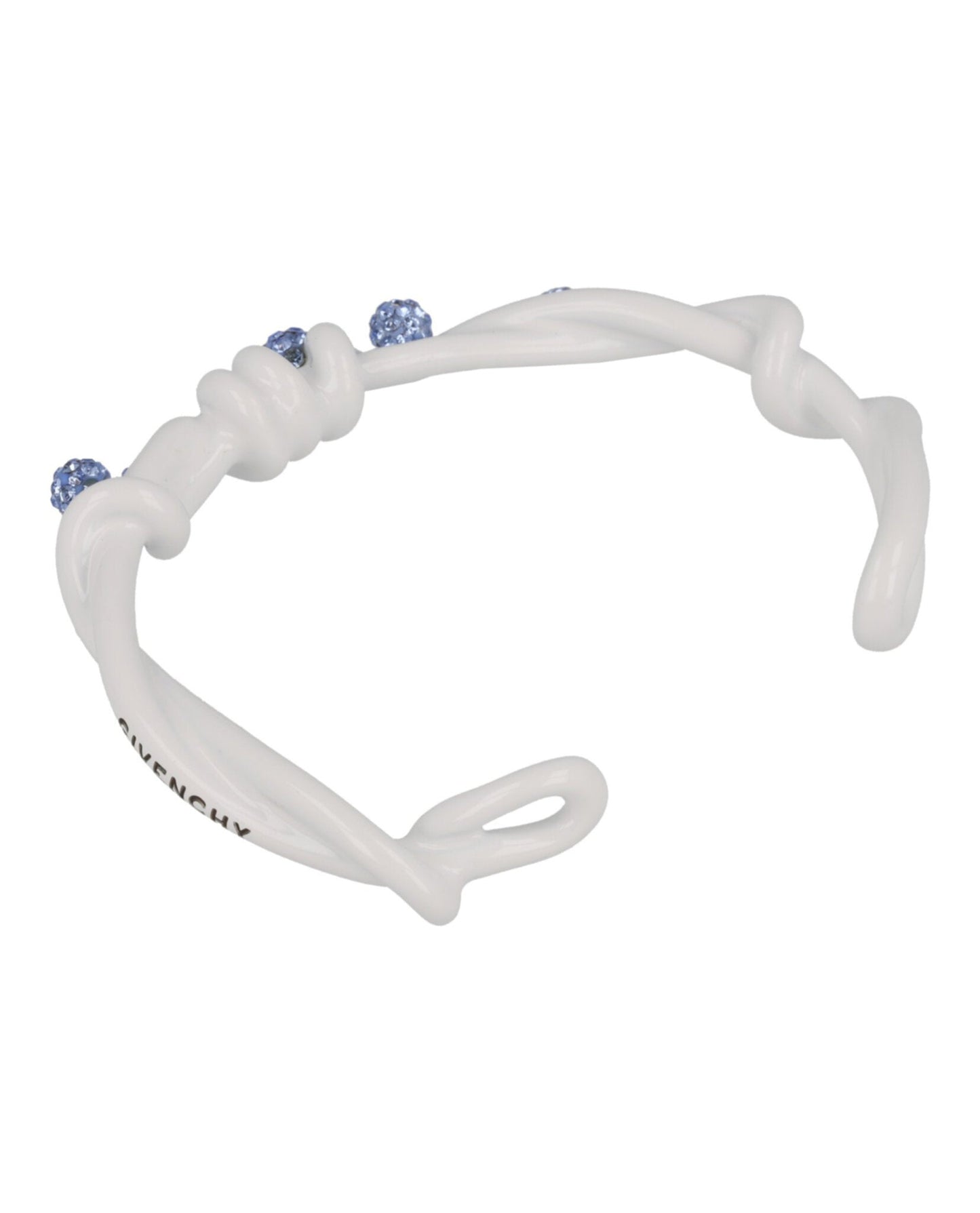 Givenchy Twisted Crystal Embellished Bracelet