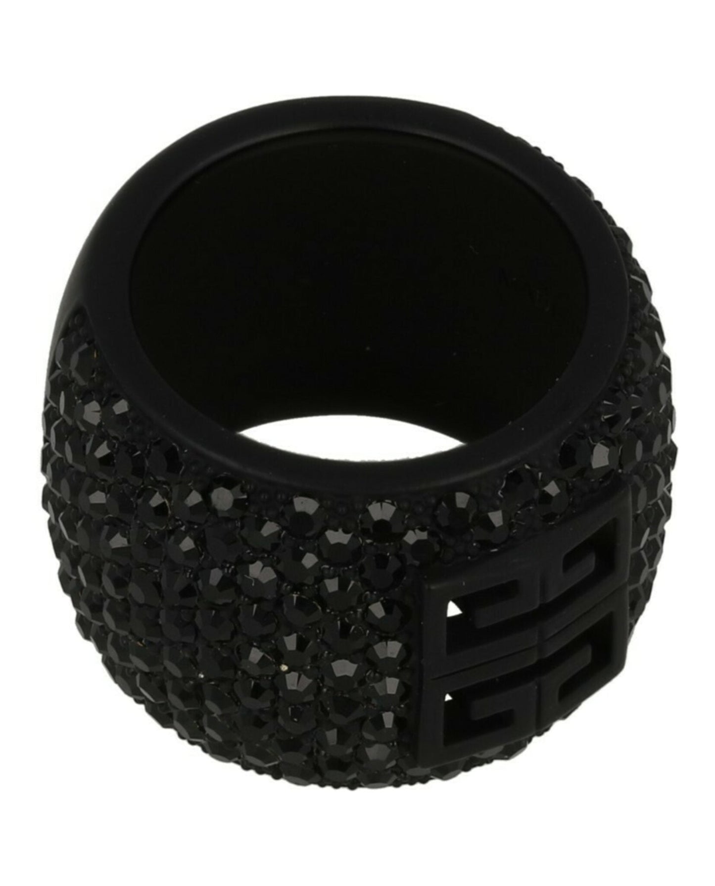 Givenchy 4G Ring in Metal With Crystals
