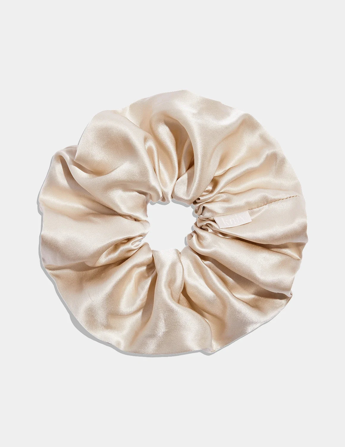 Silk Jumbo Scrunchie (Ivory)