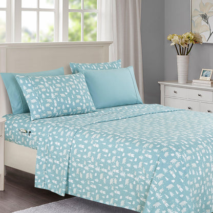 Elegant Comfort 6-Piece Christmas & Holiday Sheet Set - Soft as a Hotel Premium Quality
