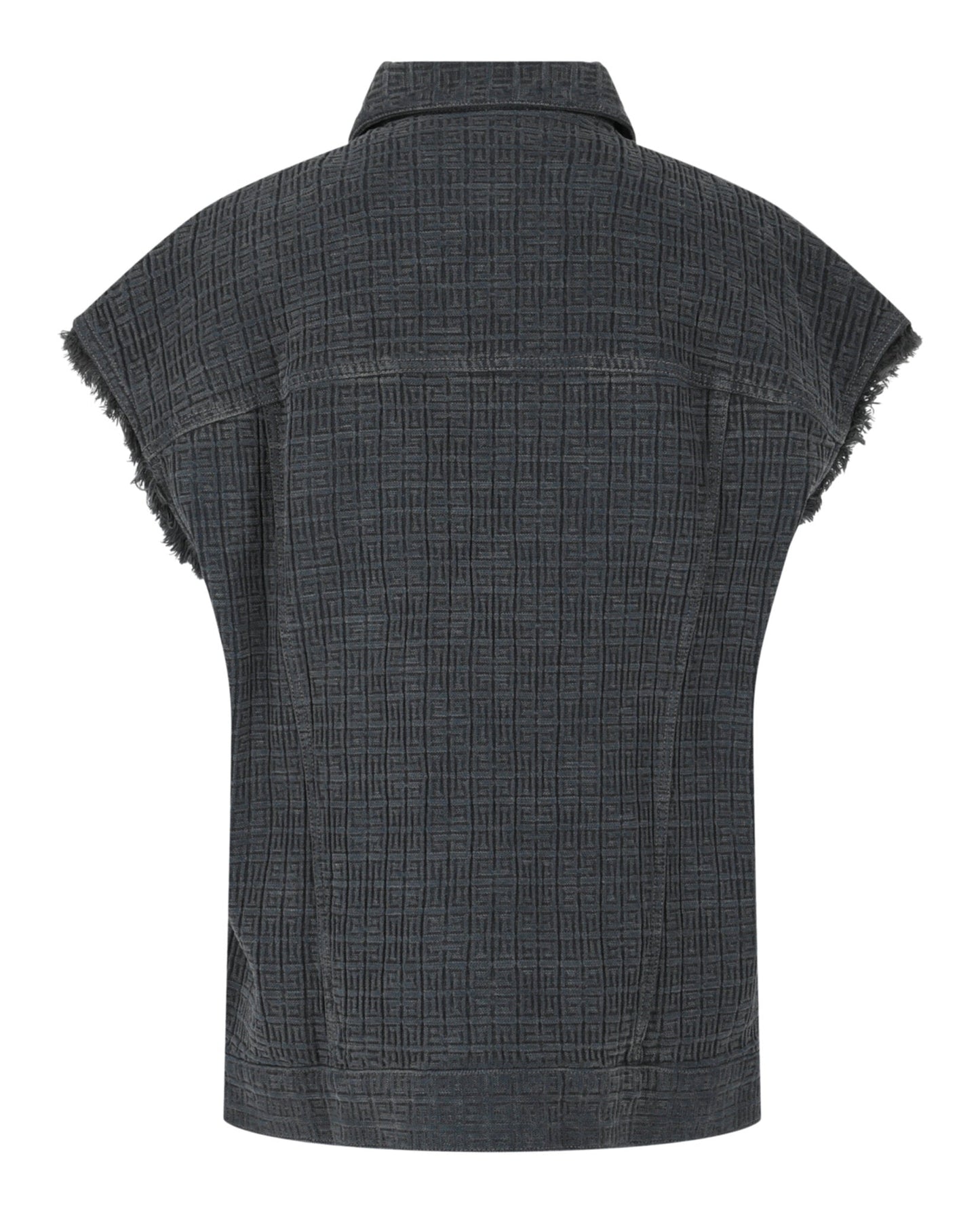 Givenchy Oversized 4G Denim Vest