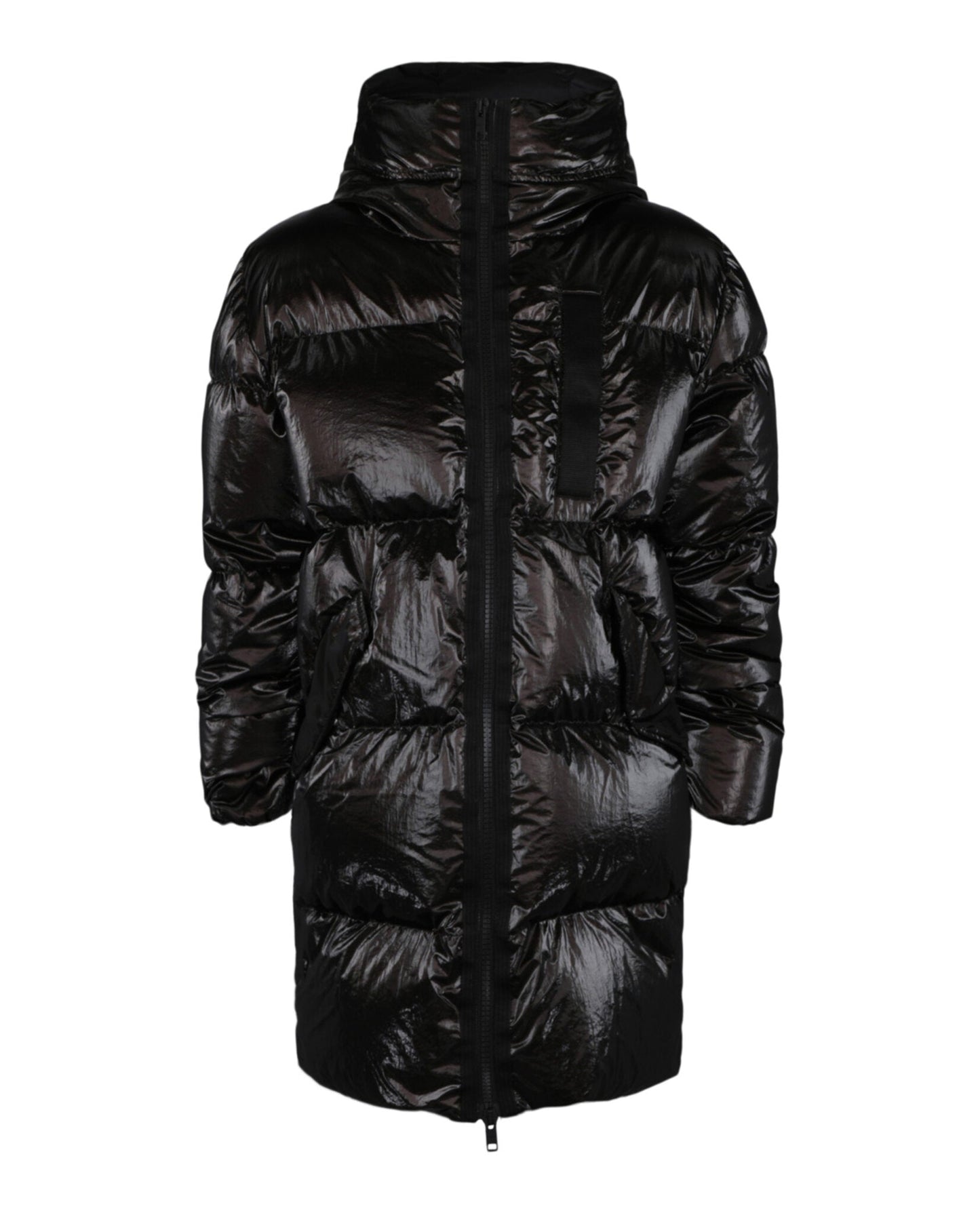 Givenchy Metallic Long Puffer Jacket
