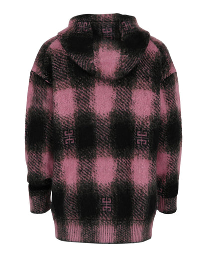 Givenchy 4G Check Hooded Sweater