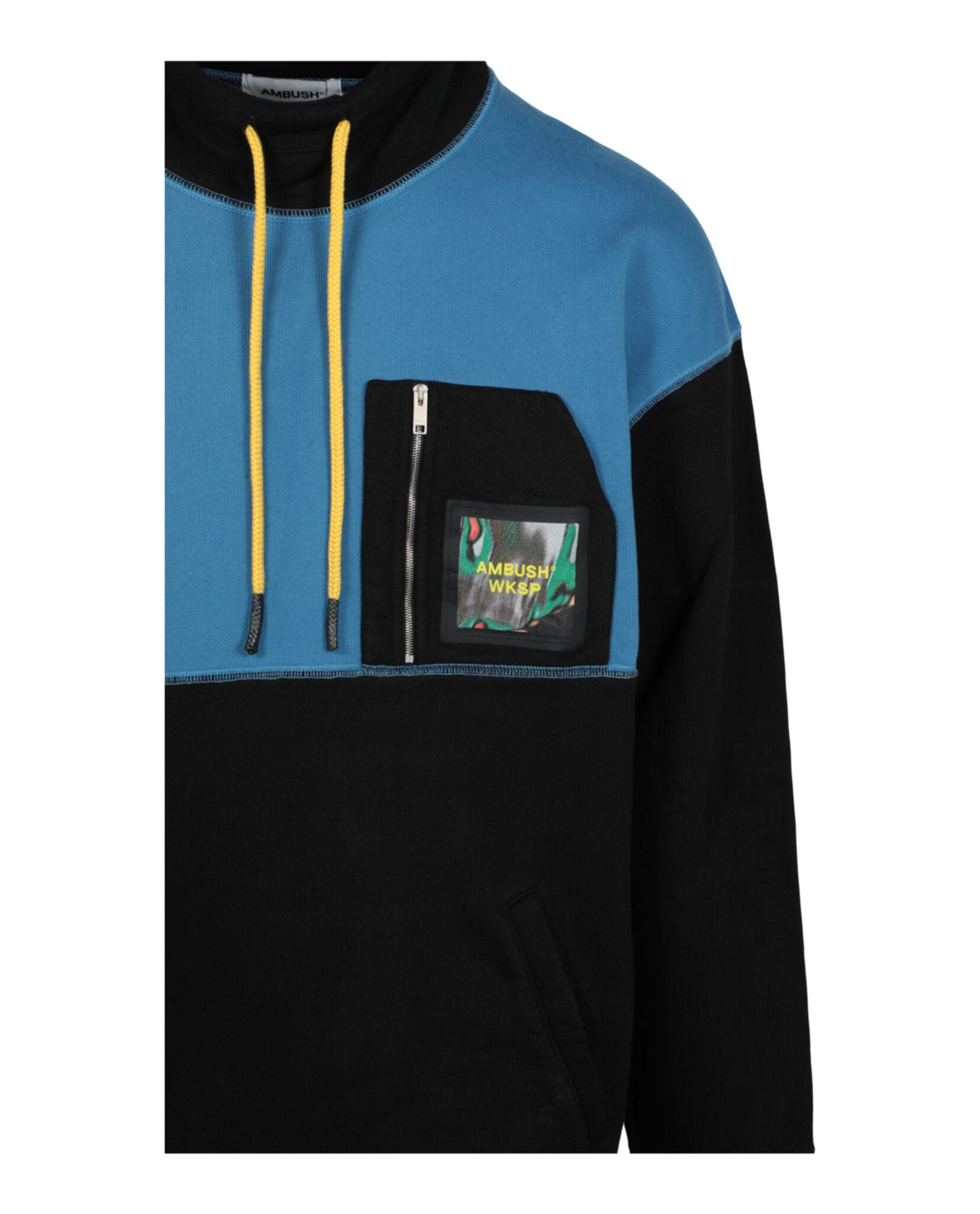 AMBUSH Logo Patch Mockneck Sweatershirt