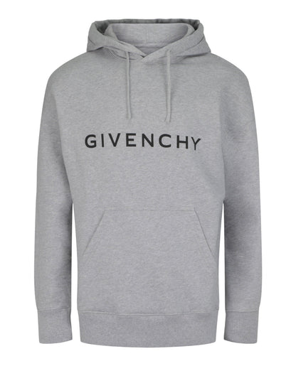 Givenchy Slim-Fit Logo Print Hoodie