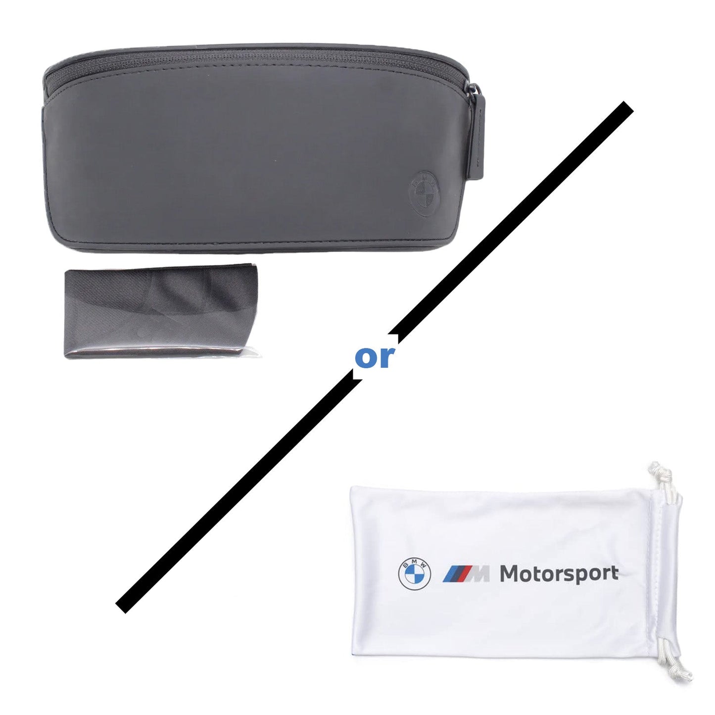 Bmw Men's Square Polarized Sunglasses