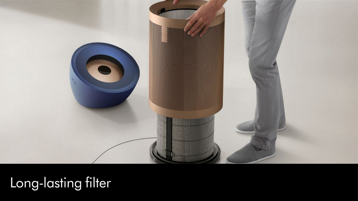 Dyson Air Purifier BP04 Tower in Blue/Gold (Certified Refurbished)