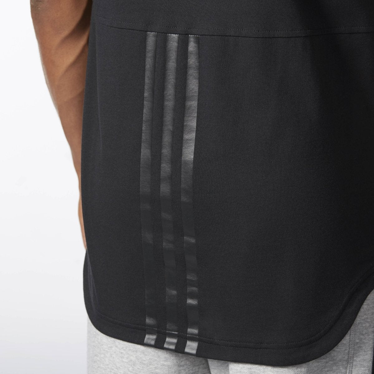adidas Men's Essential Droptail 3 Stripe Tee T-Shirts