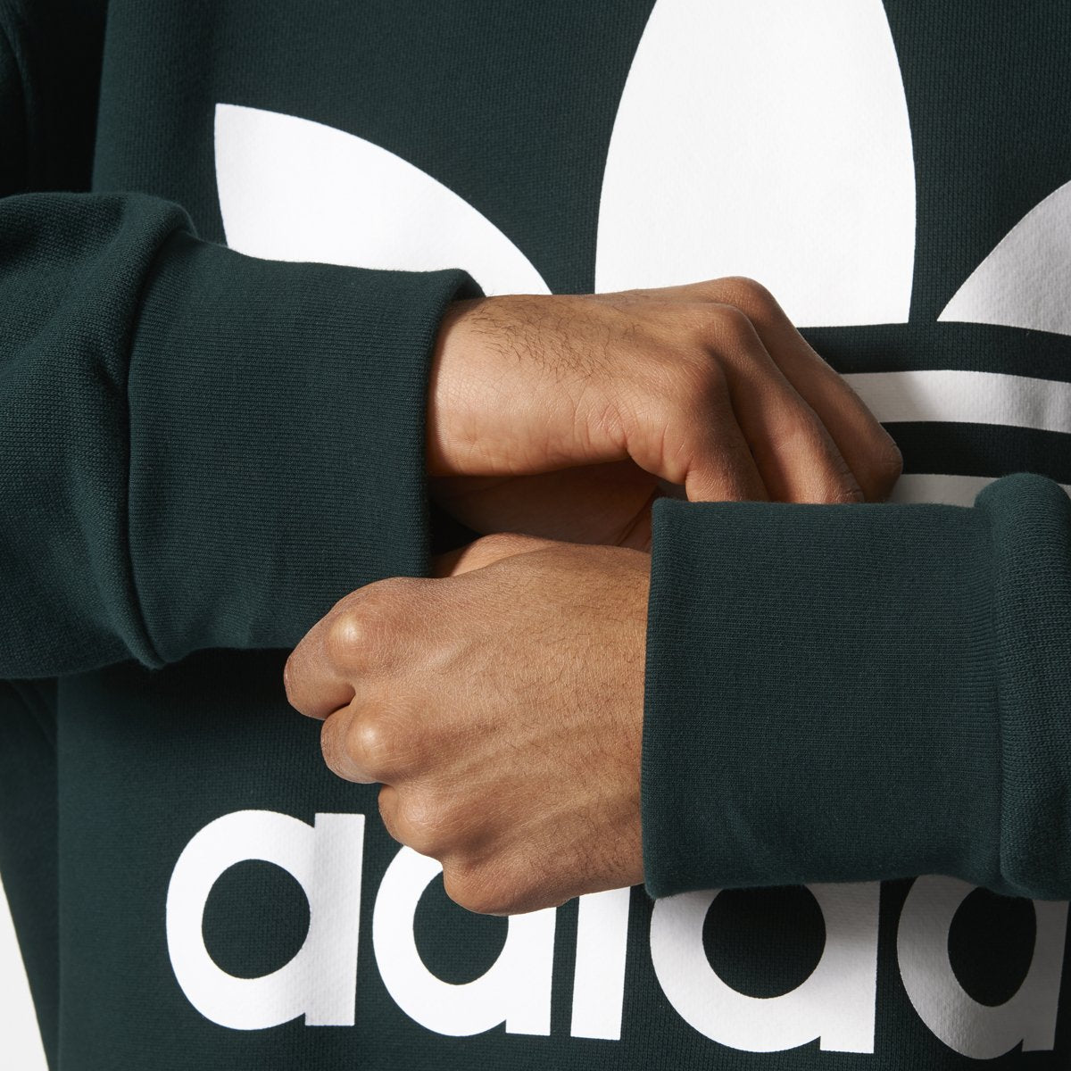 adidas Men's Adicolor Trefoil Crewneck
