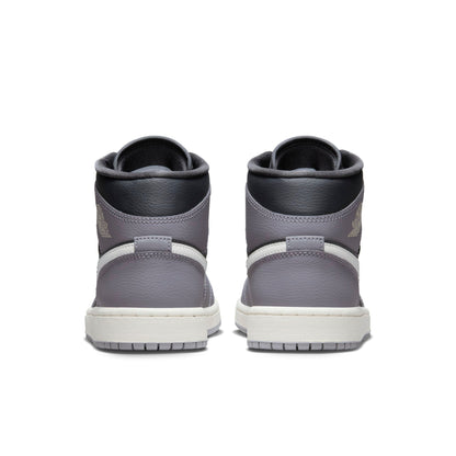 Air Jordan Women's Retro 1 Mid 'Cement Grey' W Sneakers