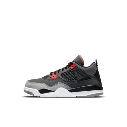 Air Jordan Preschool Retro 4 'Infrared' Ps Sneakers
