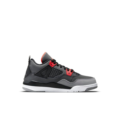 Air Jordan Preschool Retro 4 'Infrared' Ps Sneakers
