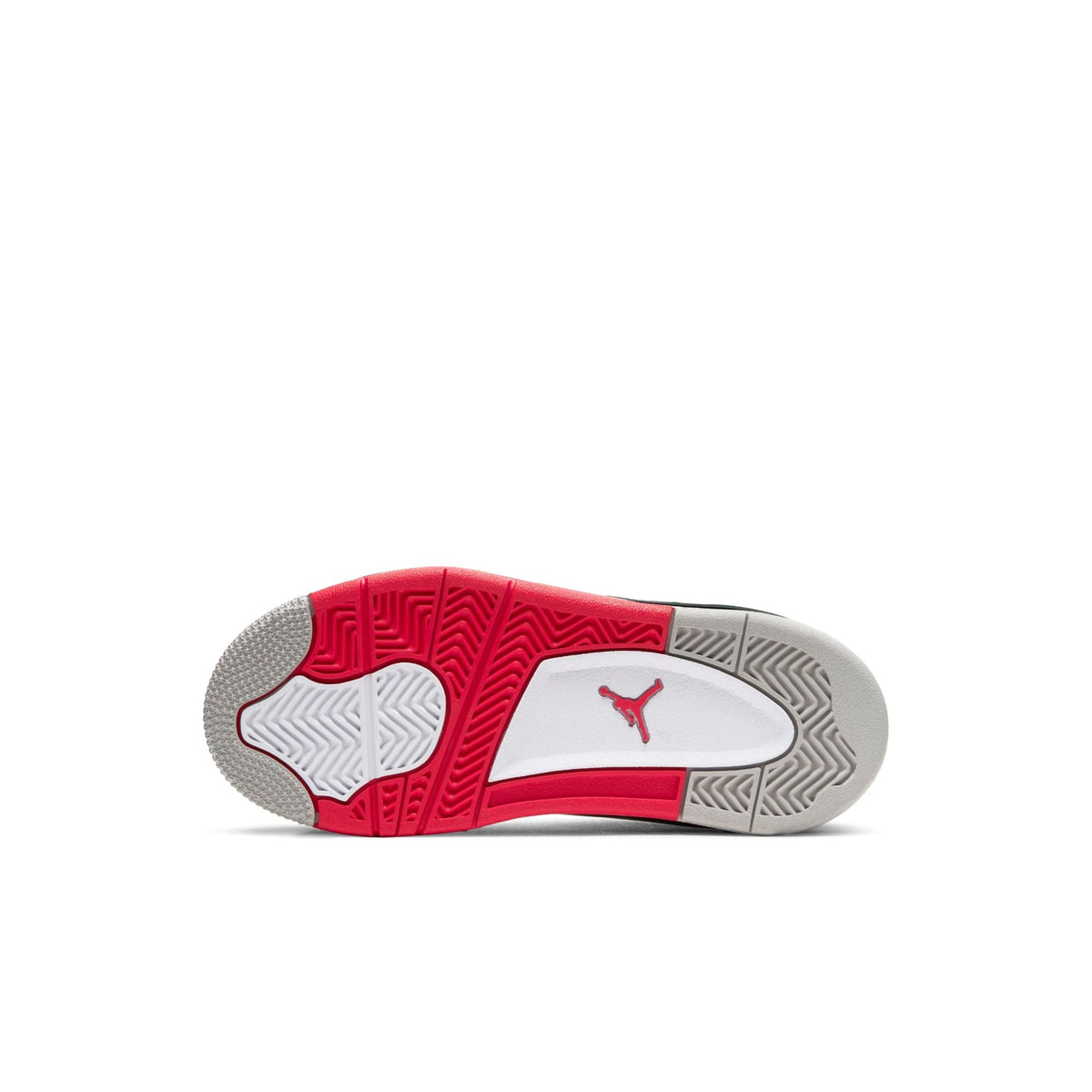 Air Jordan Preschool Retro 4 'Fire Red 2020 Ps' Sneakers
