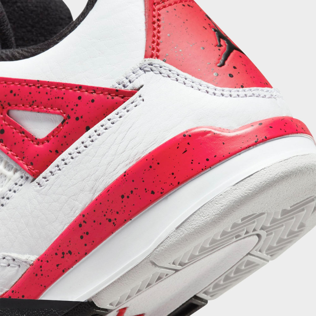 Air Jordan Preschool Retro 4 'Red Cement' Ps Sneakers