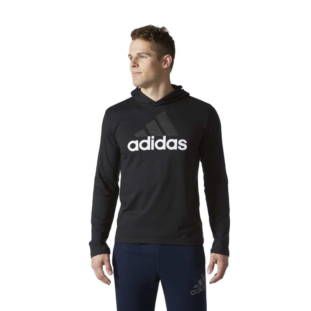 adidas Men's Long Sleeve Badge Of Sport Hoody