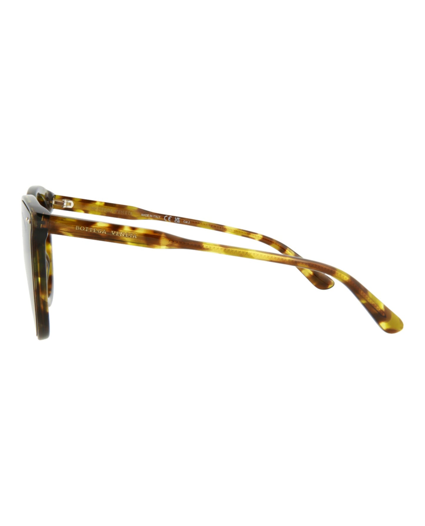Bottega Veneta Round/Oval-Frame Acetate Sunglasses