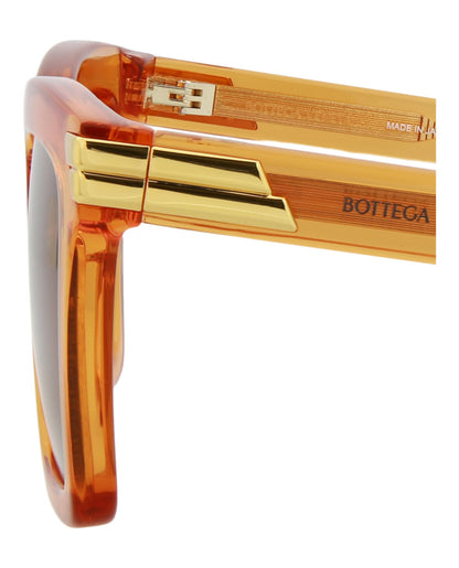 Bottega Veneta Square-Frame Acetate Sunglasses