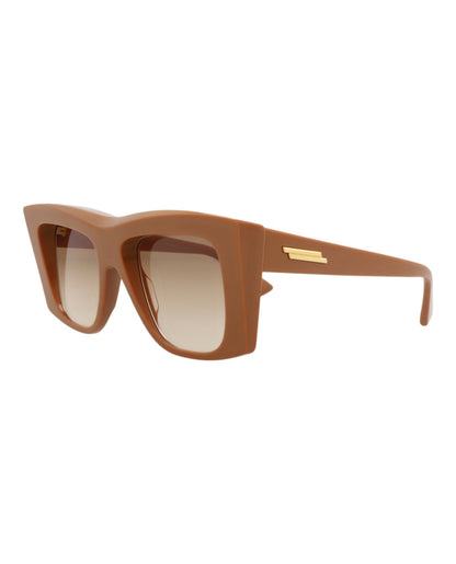 Bottega Veneta Square-Frame Recycled Acetate Sunglasses