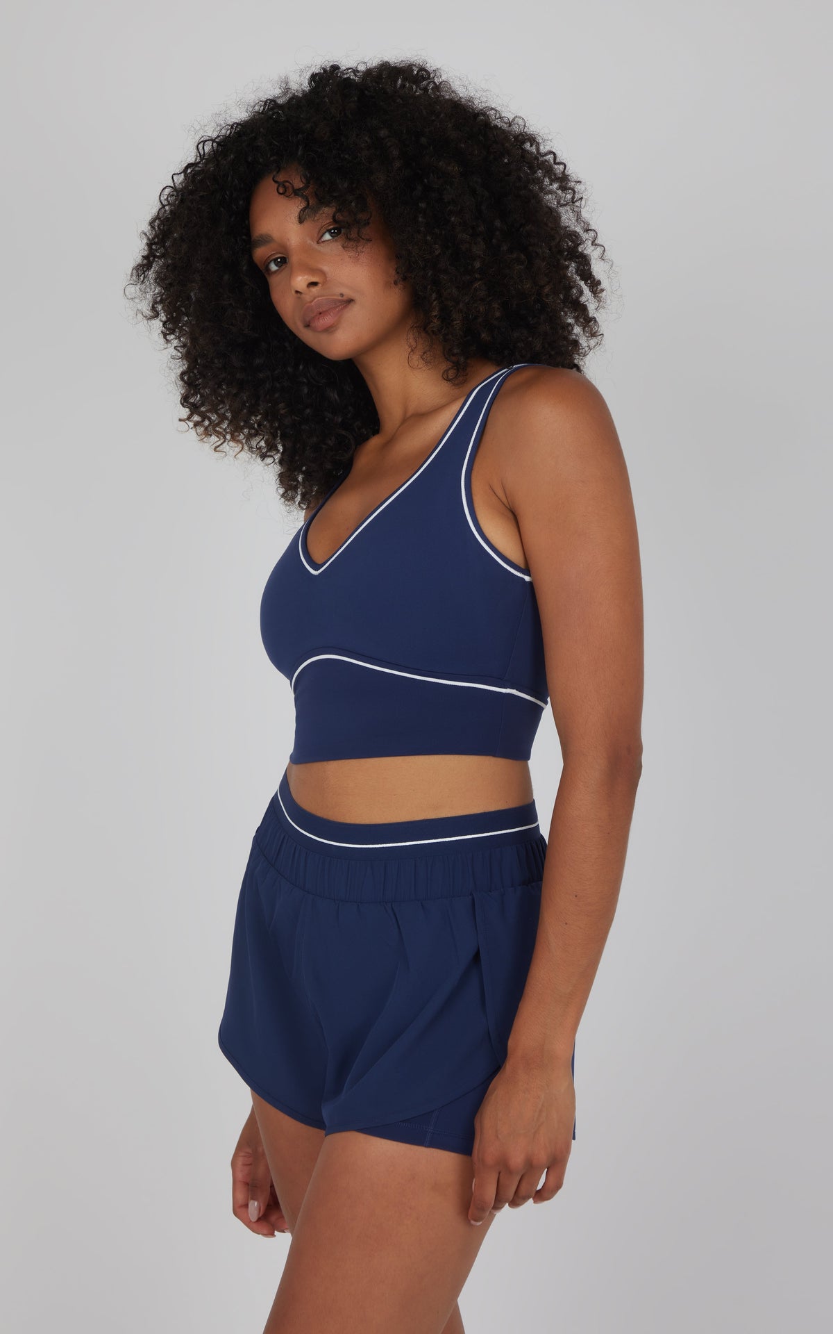 90 Degree by Reflex Lux Motion Muse Cropped Bra