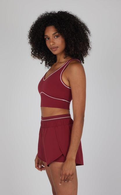 90 Degree by Reflex Lux Motion Muse Cropped Bra