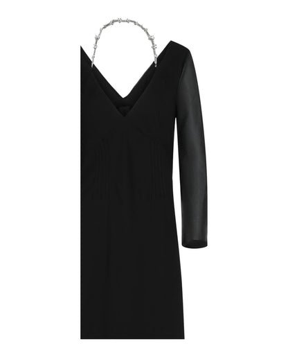 Givenchy Off-the-Shoulder Gown W/ 4G Claw Chain