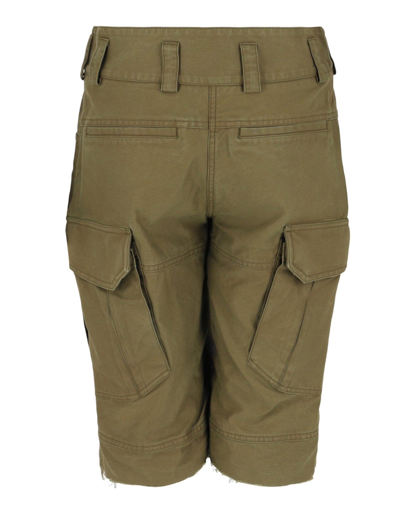 Givenchy Frayed Multi-Pocket Cargo Shorts