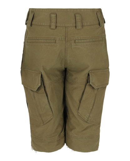 Givenchy Frayed Multi-Pocket Cargo Shorts