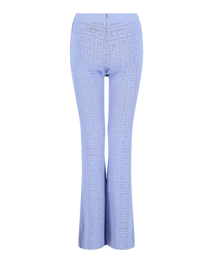 Givenchy 4G Jacquard Flared Pants