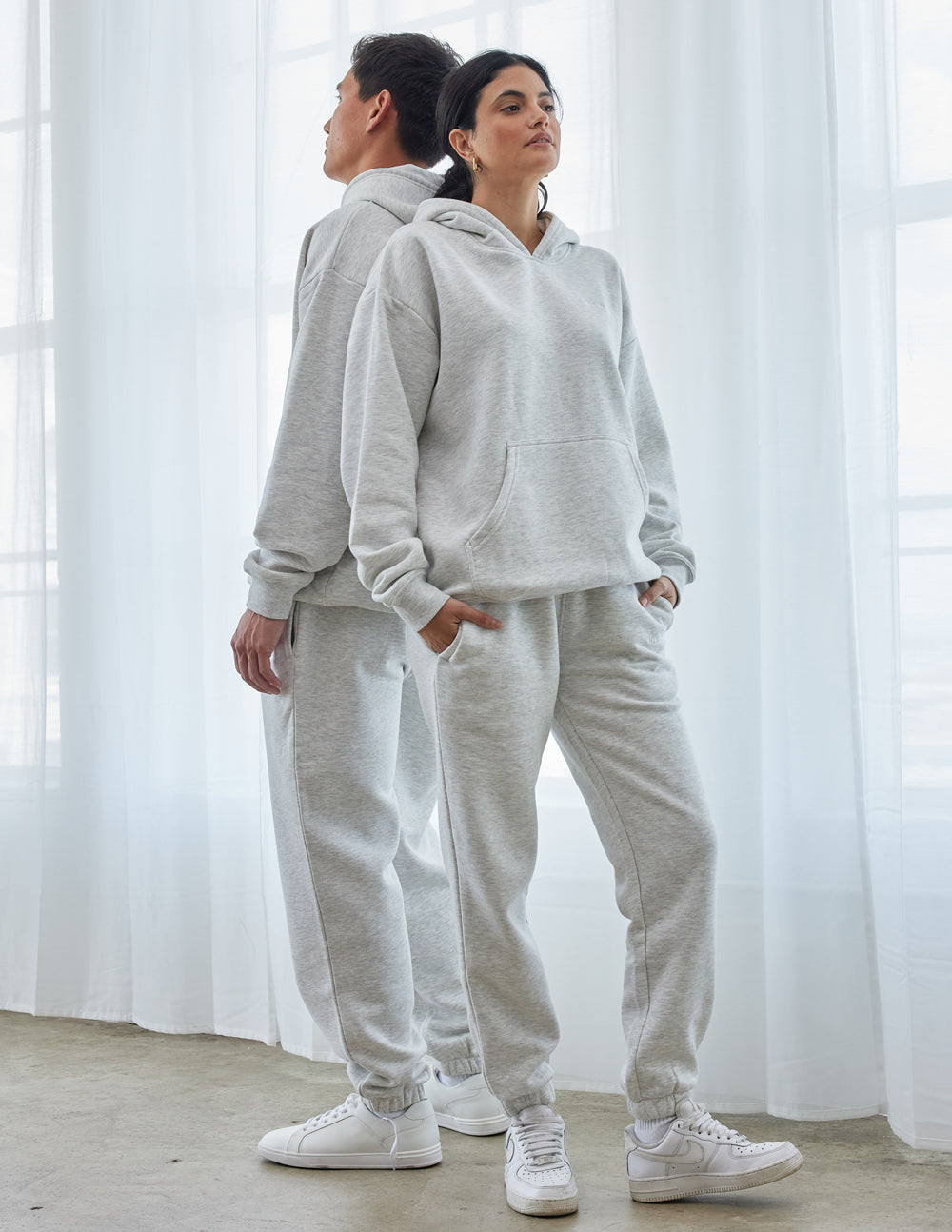 Elevated Faith Basics Cloud Grey Unisex Sweatpant