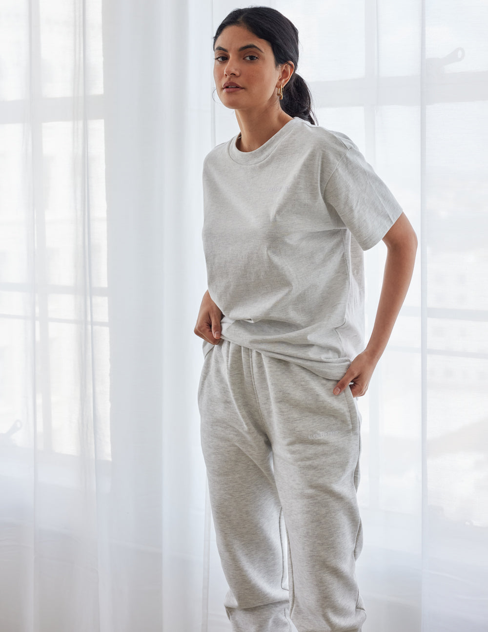 Elevated Faith Basics Cloud Grey Unisex Tee