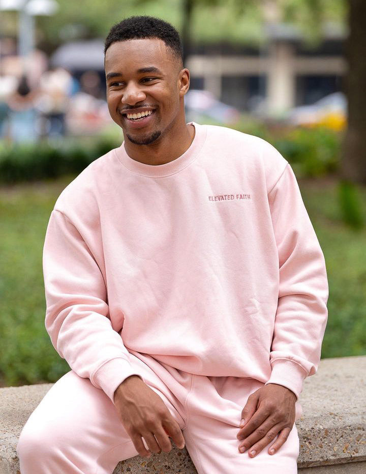 Elevated Faith Basics Lotus Unisex Crewneck