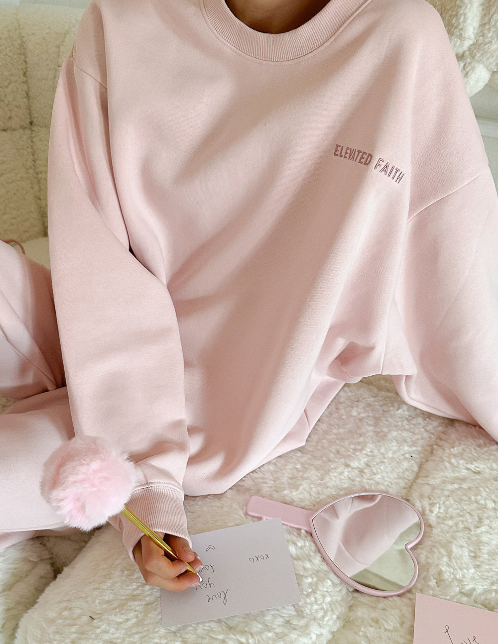 Elevated Faith Basics Lotus Unisex Crewneck