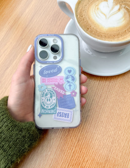 Elevated Faith Be Joyful Phone Case