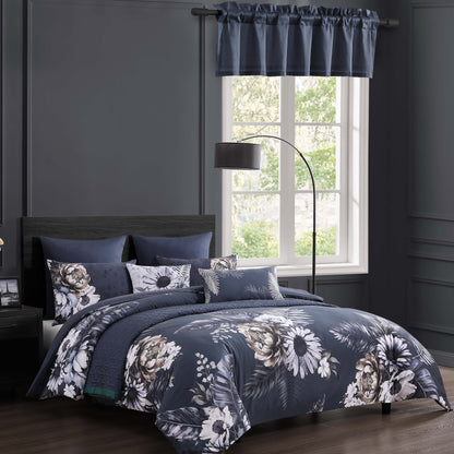 Bebejan Forget Me Not Straight Window Valance
