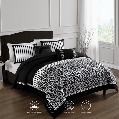 Bebejan Jaguar 5 Piece Reversible Comforter Set