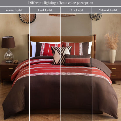 Bebejan Terra Spice 5 Piece Reversible Comforter Set