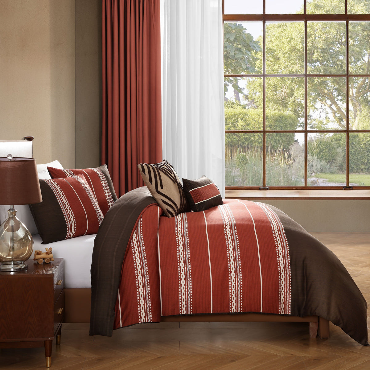 Bebejan Terra Spice 5 Piece Reversible Comforter Set