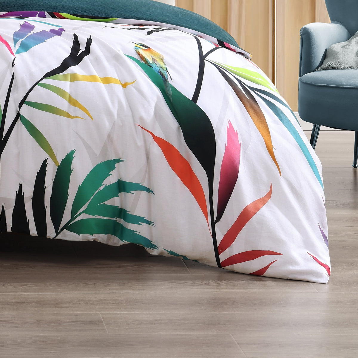 Bebejan Tropical Fusion 5 Piece Reversible Comforter Set