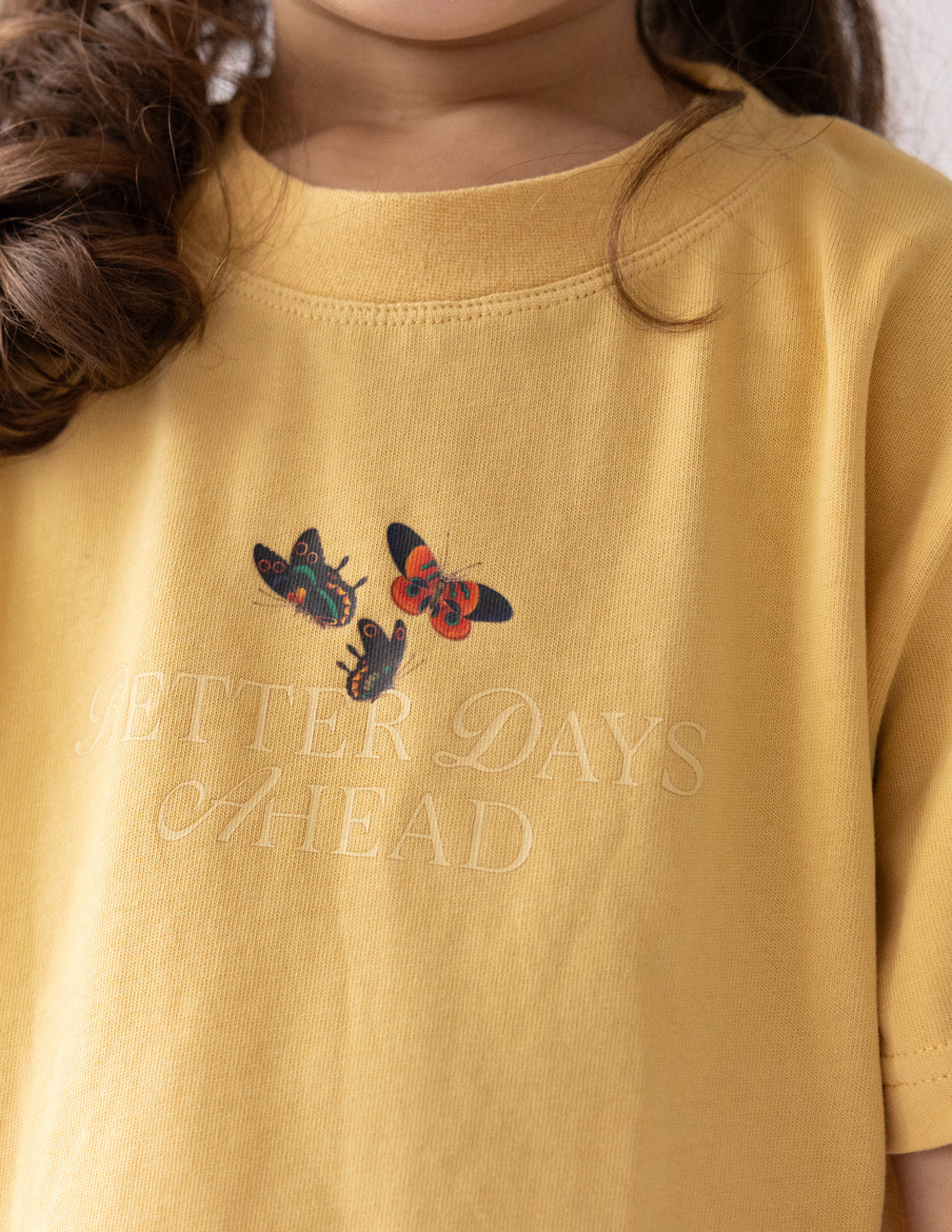 Elevated Faith Better Days Butterfly Kids Tee