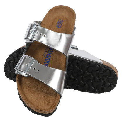 Birkenstock Arizona Soft Footbed Leather Sandals