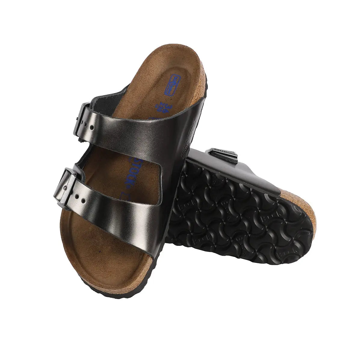 Birkenstock Arizona Soft Footbed Leather Sandals